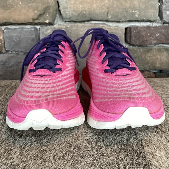 HOKA Mach 5 Profly Low Top Sneaker Raspberry/Strawberry - Picture 8 of 13
